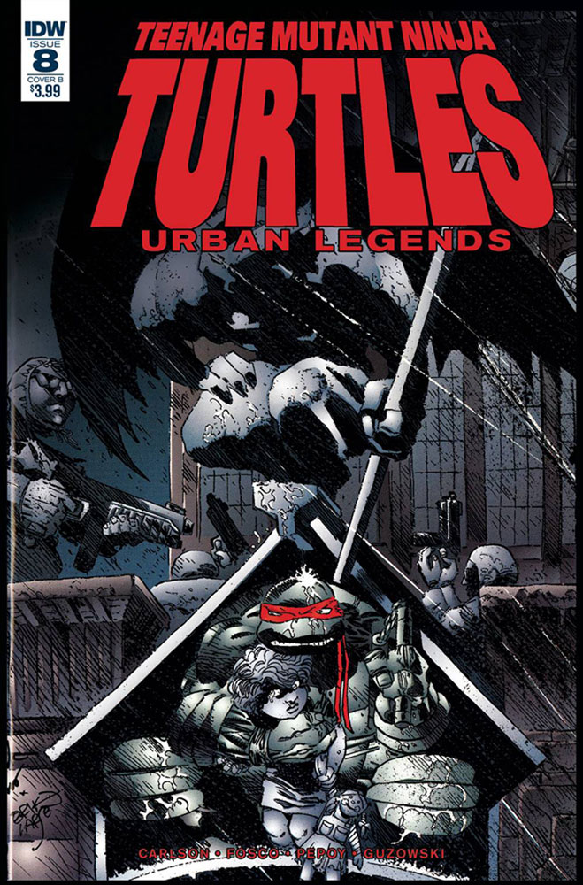 Image: Teenage Mutant Ninja Turtles: Urban Legends #8 (cover B - Fosco & Larsen)  [2018] - IDW Publishing