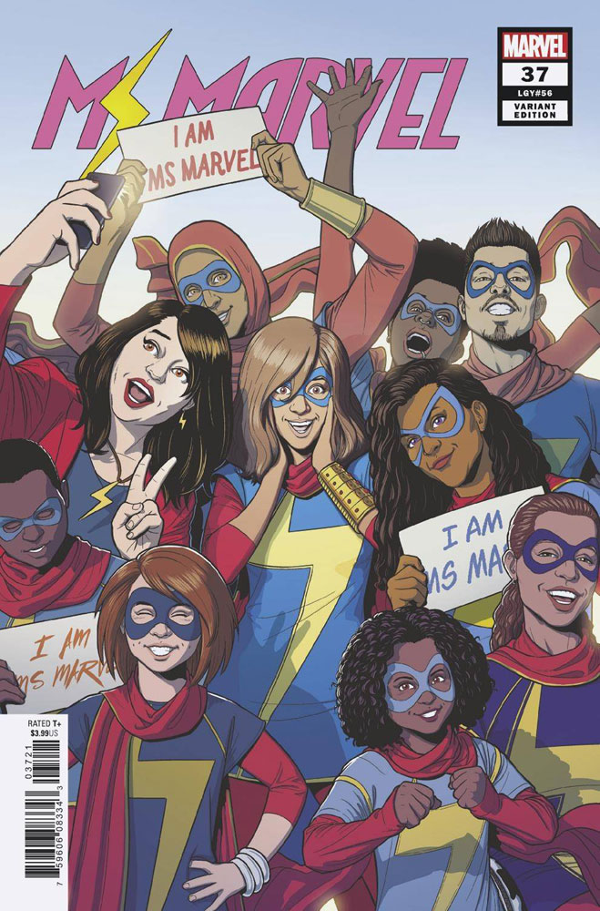 Image: Ms. Marvel #37 (variant cover - McKelvie)  [2018] - Marvel Comics