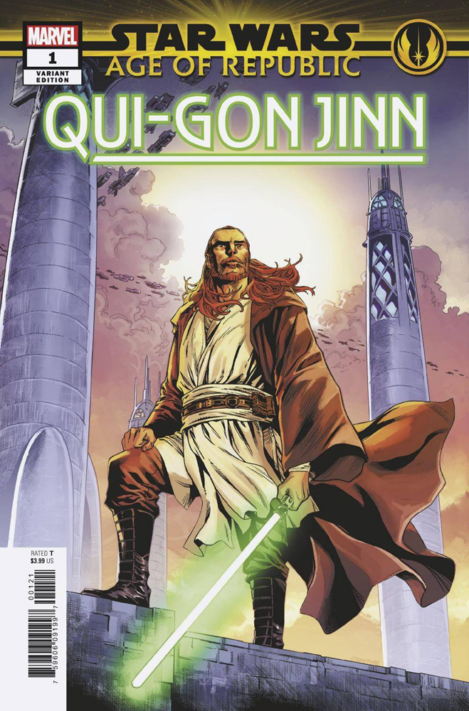 Image: Star Wars: Age of Republic - Qui-Gon Jinn #1 (variant cover - Cory Smith) - Marvel Comics
