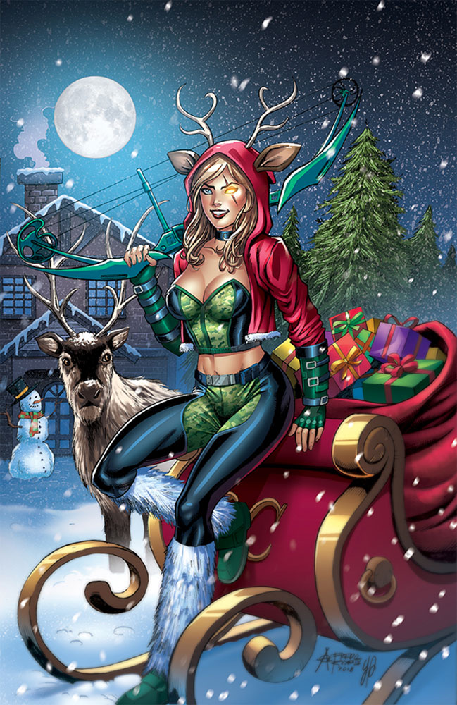 Grimm Fairy Tales 2018 Holiday Special (cover D - Reyes ...