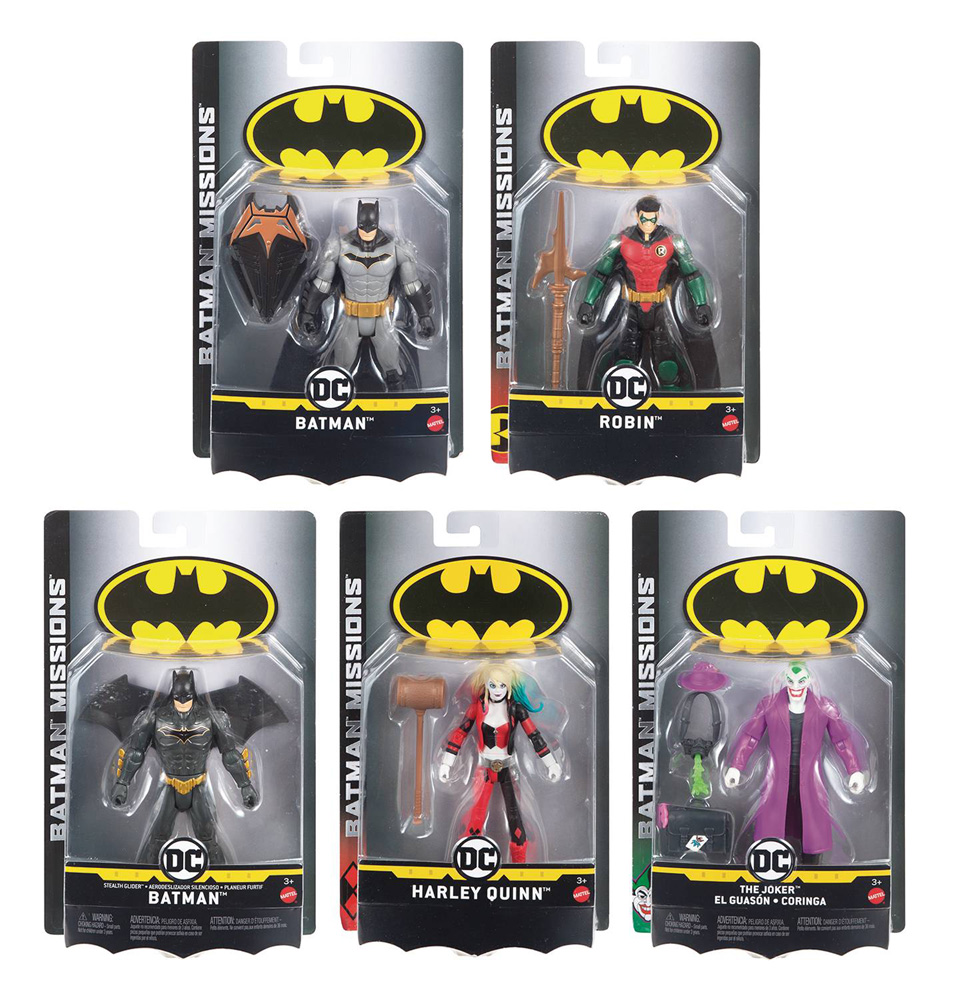 batman knight missions figures