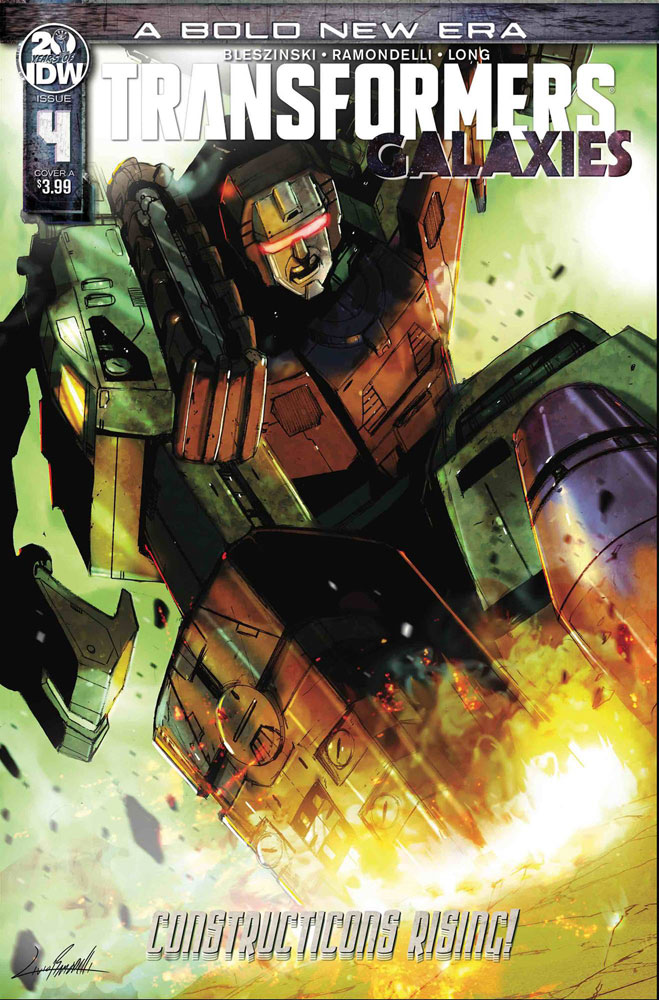 Image: Transformers: Galaxies #4 (cover A - Ramondelli) - IDW Publishing