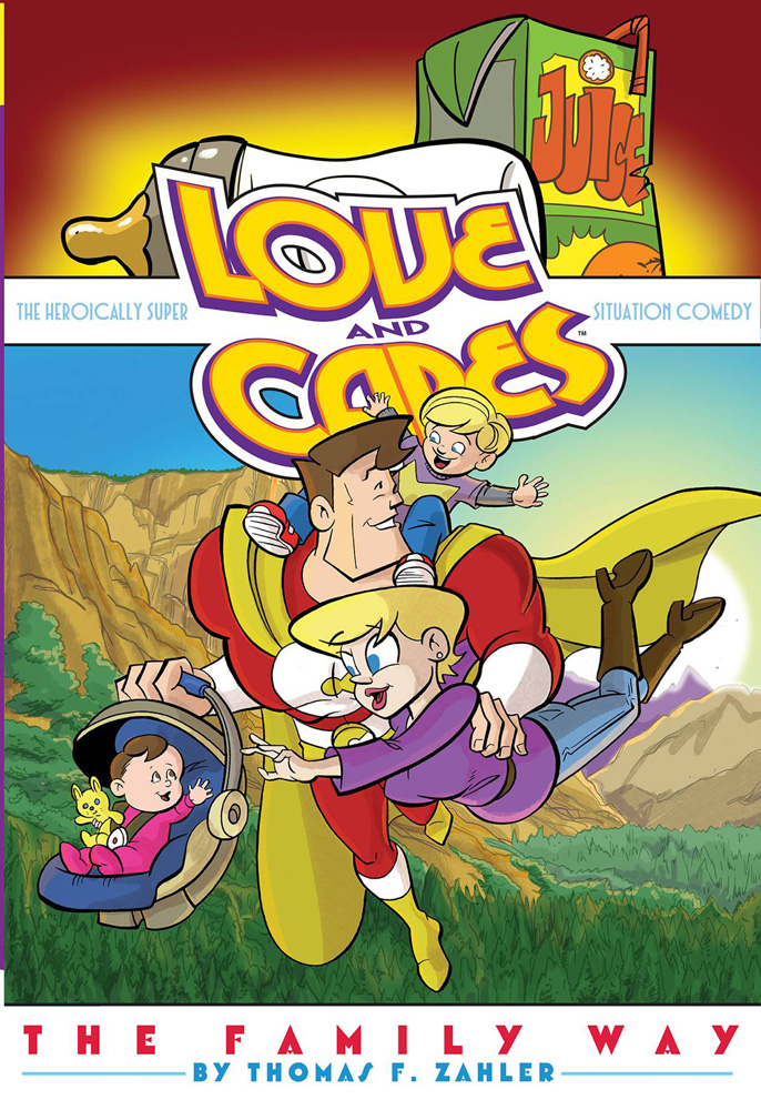 Image: Love and Capes: The Family Way SC  - IDW Publishing