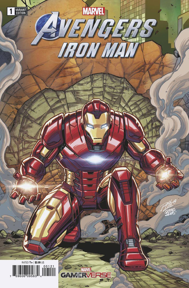 Image: Marvel's Avengers: Iron Man #1 (variant cover - Ron Lim) - Marvel Comics