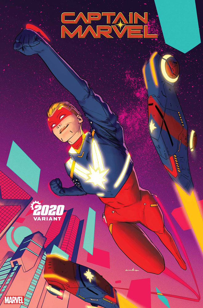 Image: Captain Marvel #13 (variant 2020 cover - Anka) - Marvel Comics