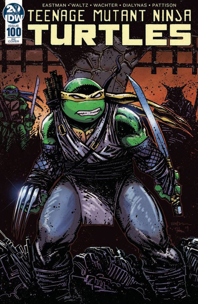 Image: Teenage Mutant Ninja Turtles #100 (DFE variant cover - Eastman) (CGC Graded) - Dynamic Forces