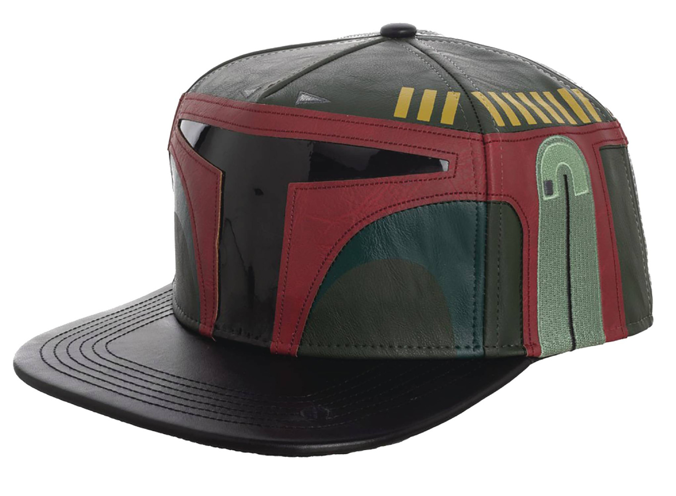 Image: Star Wars Snapback Cap: Boba Fett  (Embroidered w/Sound Chip) - Bioworld Merchandising