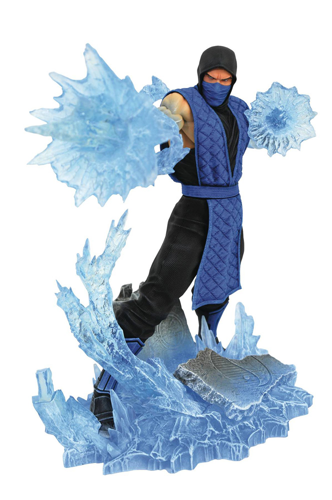 Image: Mortal Kombat 11 Gallery PVC Statue: Sub-Zero  - Diamond Select Toys LLC