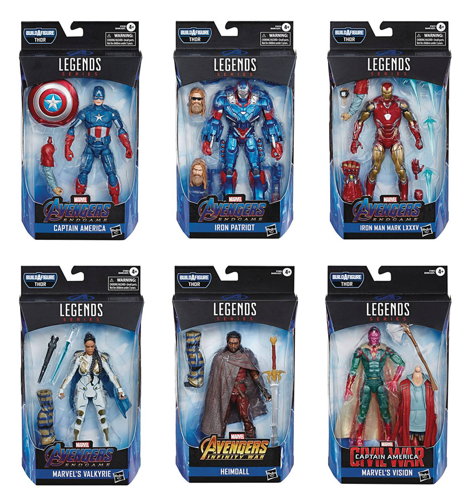 Image: Avengers 4 Legends Action Figure Assortment 201903  (6-inch) - Hasbro Toy Group