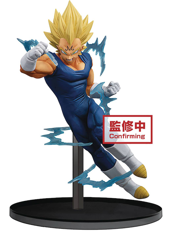 Image: Dragon Ball Z Dokkan Battle Collab Figure: Majin Vegeta  - Banpresto