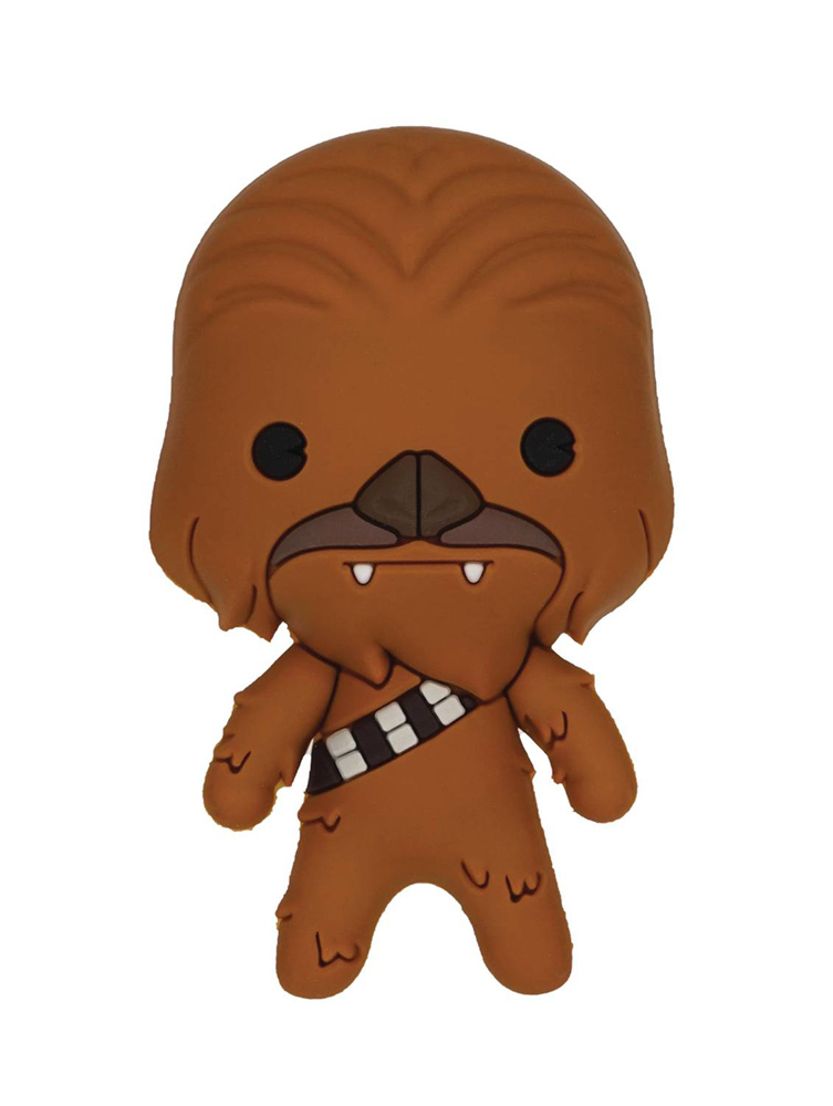 Image: Star Wars 3D Foam Magnet: Chewbacca  - Monogram Products