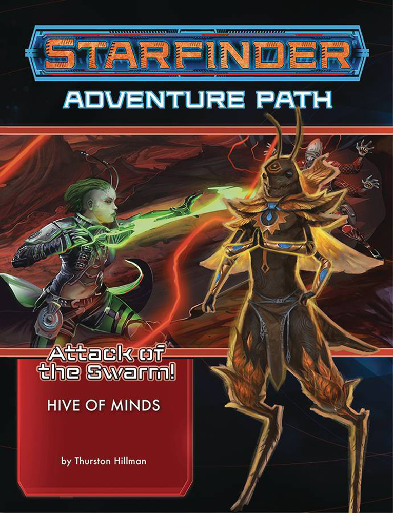 Image: Starfinder Attack of the Swarm Adventure Path Part 5 of 5: Hive of Minds SC  - Paizo Inc