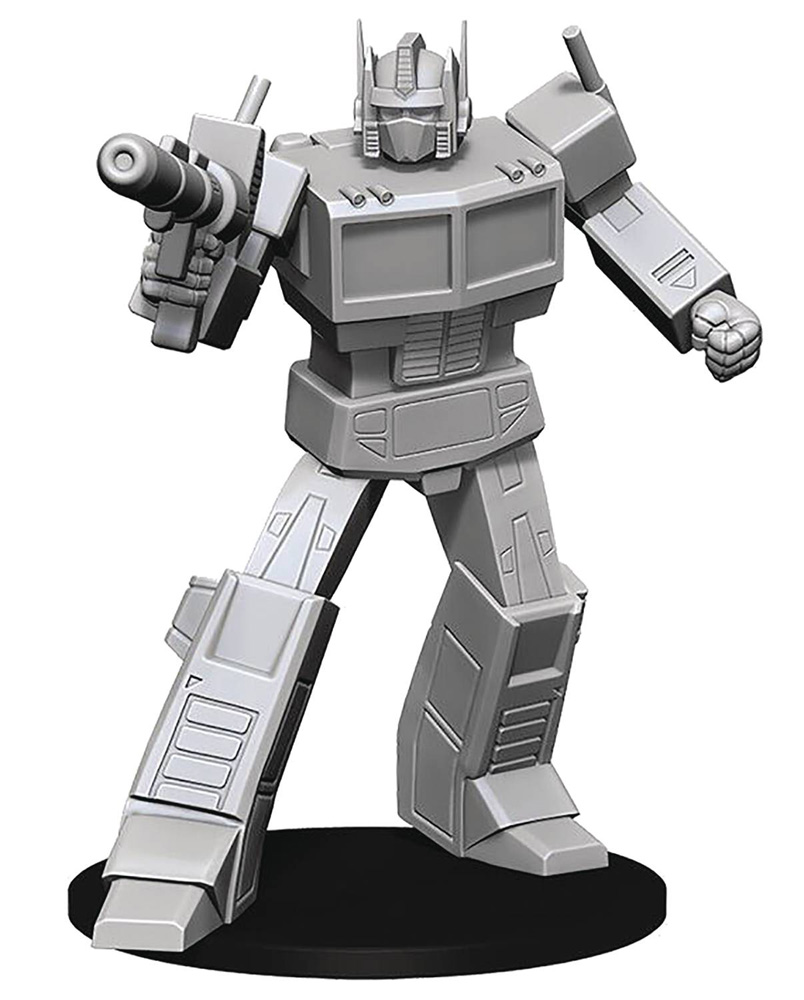 Image: Transformers Deep Cuts Unpainted Mini: Optimus Prime  - Wizkids/Neca