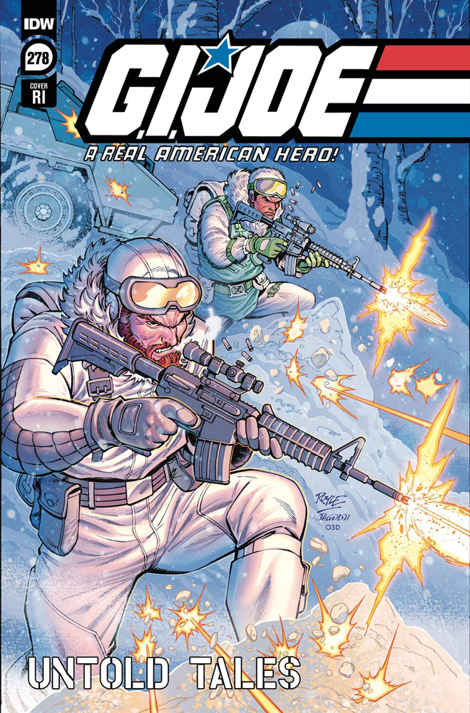 G.I. Joe A Real American Hero 278 (incentive 110 cover Royle