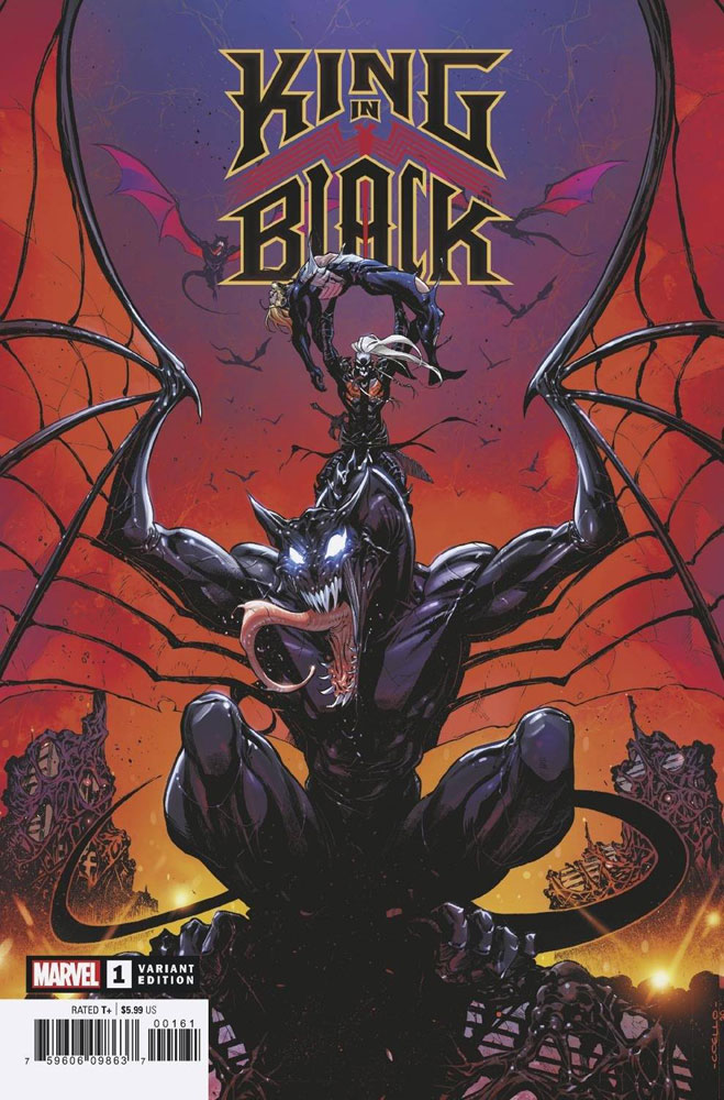 Image: King in Black #1 (incentive 1:50 Dragon cover - Coello)  [2020] - Marvel Comics