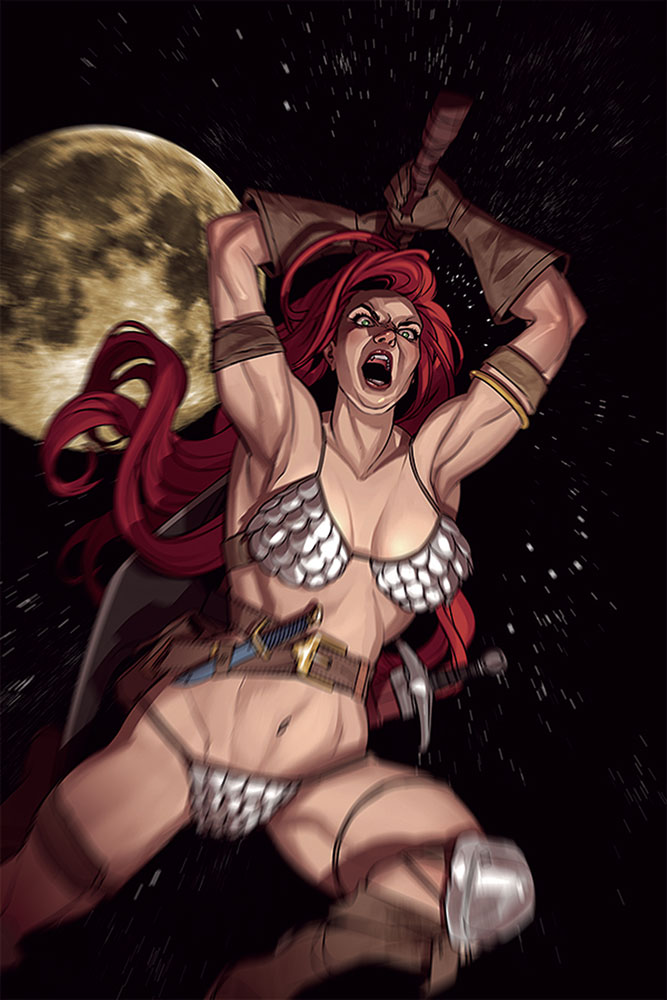 Image: Red Sonja Vol. 05 #22 (incentive 1:30 cover - Stott virgin)  [2020] - Dynamite