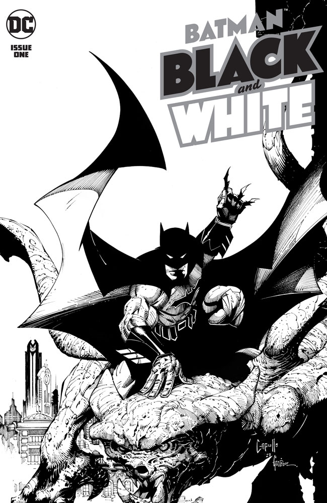 batman black and white mignola