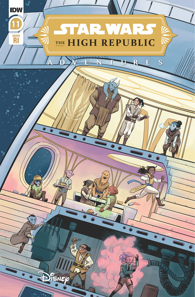 Image: Star Wars: The High Republic Adventures #11 (cover B incentive 1:10 - Loo)  [2021] - IDW Publishing