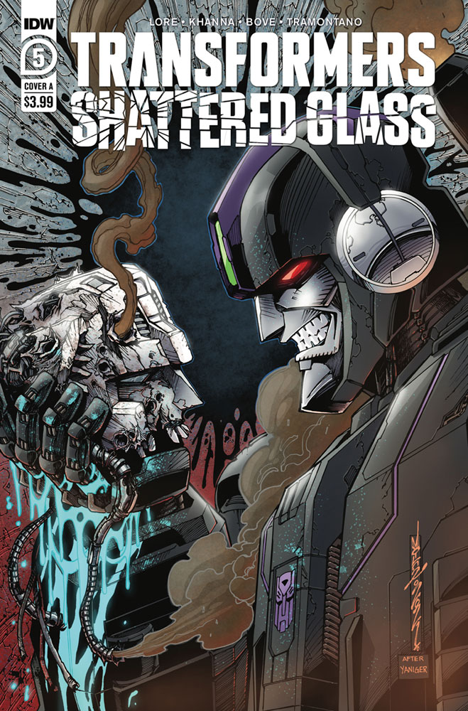 Image: Transformers: Shattered Glass #5 (cover A - Milne)  [2021] - IDW Publishing