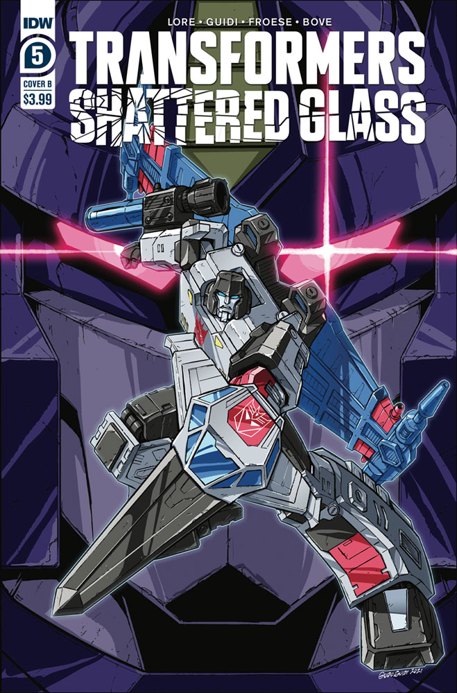 Image: Transformers: Shattered Glass #5 (cover B - Guidi)  [2021] - IDW Publishing
