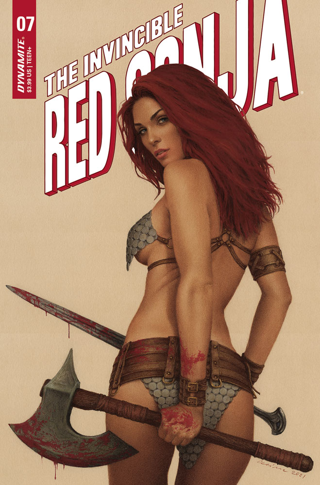 Image: Invincible Red Sonja #7 (cover C - Celina)  [2021] - Dynamite