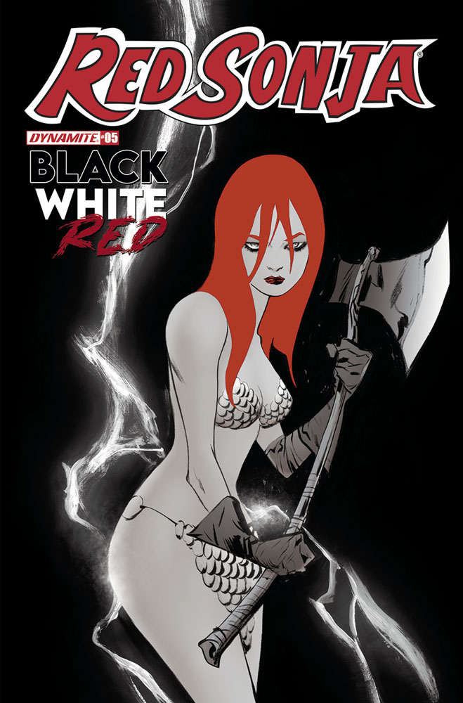 Image: Red Sonja Black White Red #5 (cover C - Lee)  [2021] - Dynamite