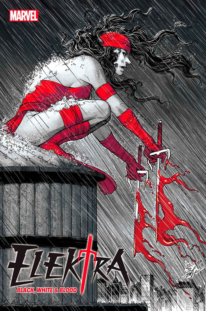 Image: Elektra: Black, White & Blood #1  [2021] - Marvel Comics