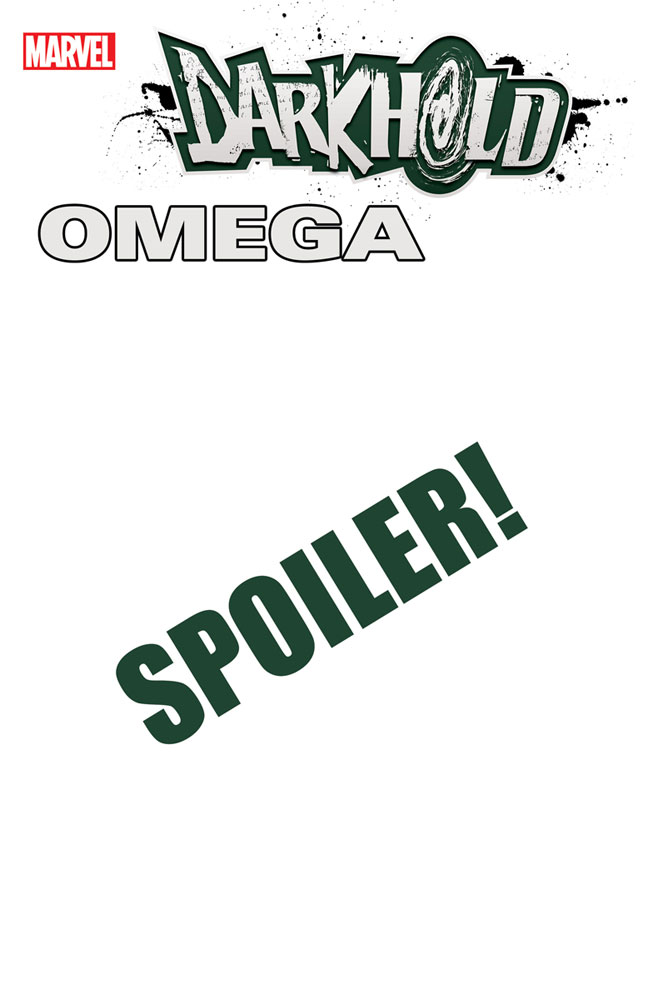 Image: Darkhold: Omega #1 (incentive 1:10 Design cover - Tormey)  [2021] - Marvel Comics