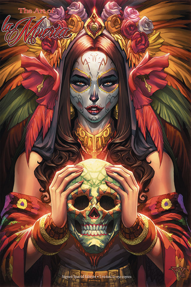 Image: Art of La Muerta Signed Special Edition HC  - Coffin Comics