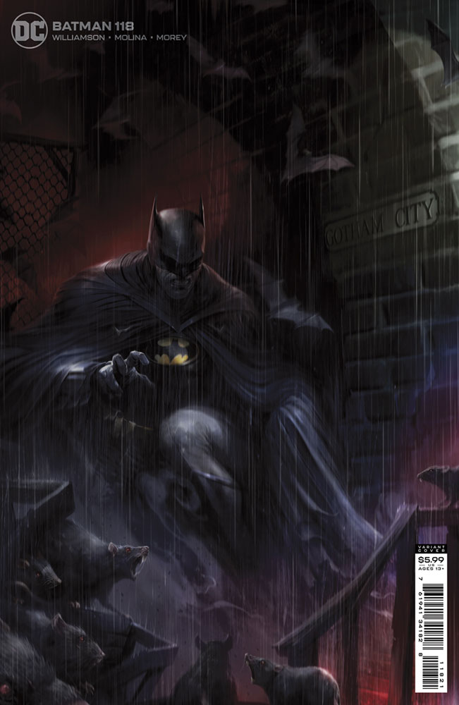 Image: Batman #118 (variant card stock cover - Francesco Mattina)  [2021] - DC Comics