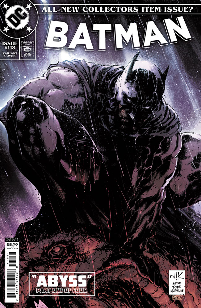 Image: Batman #118 (incentive 1:25 cardstock cover - Viktor Bogdanovic)  [2021] - DC Comics