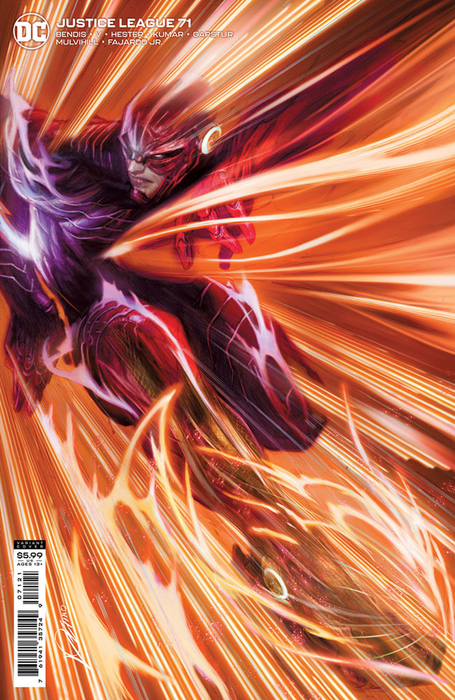 Image: Justice League #71 (variant card stock cover - Alexander Lozano) - DC Comics