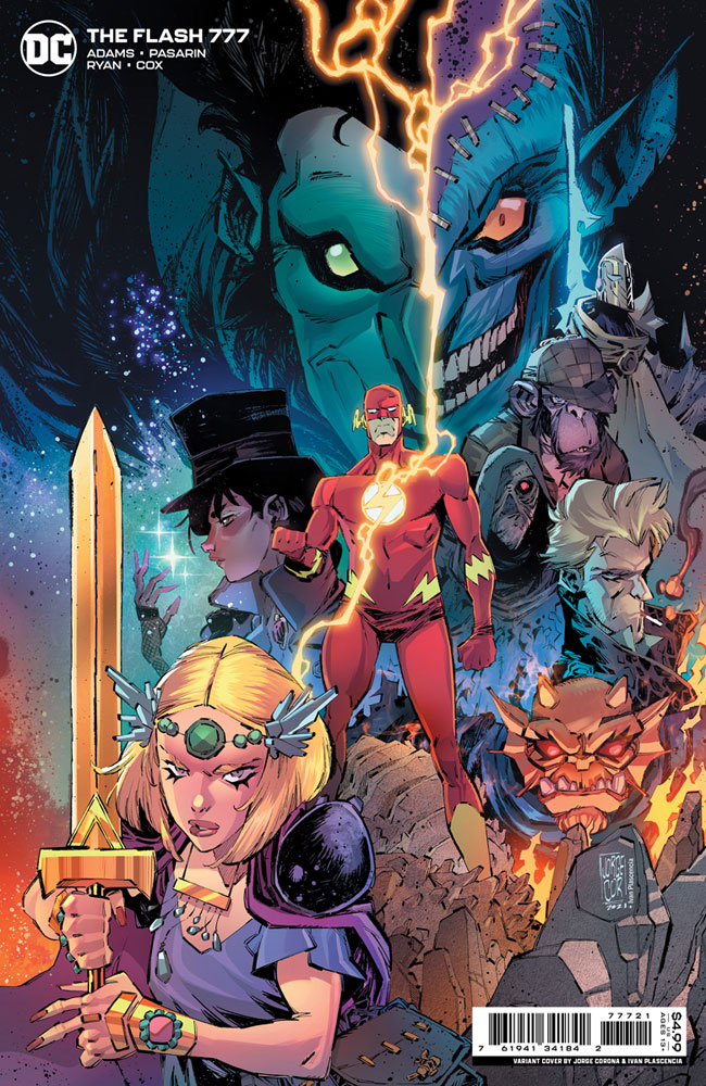 Image: Flash #777 (variant card stock cover - Jorge Corona)  [2021] - DC Comics