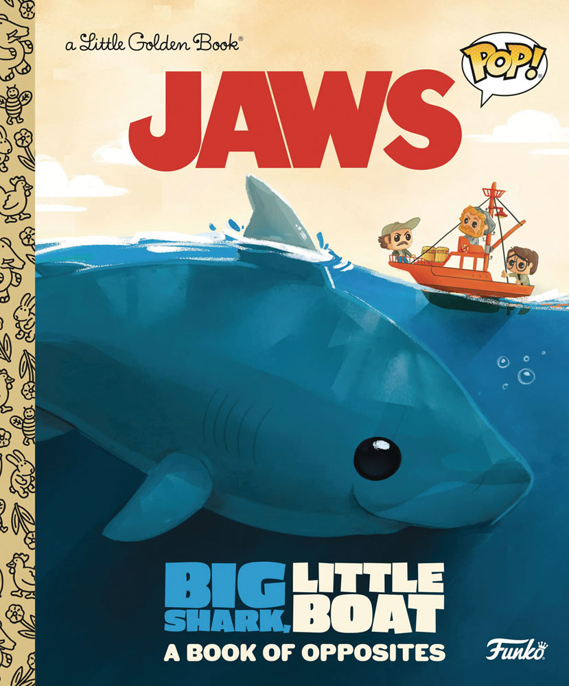 Jaws little golden book big shark little boat westfield comics
