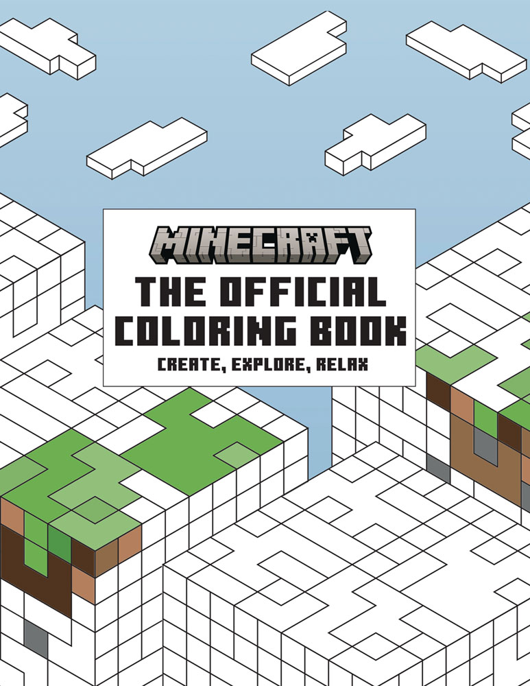 Official Minecraft Coloring Book SC Westfield Comics