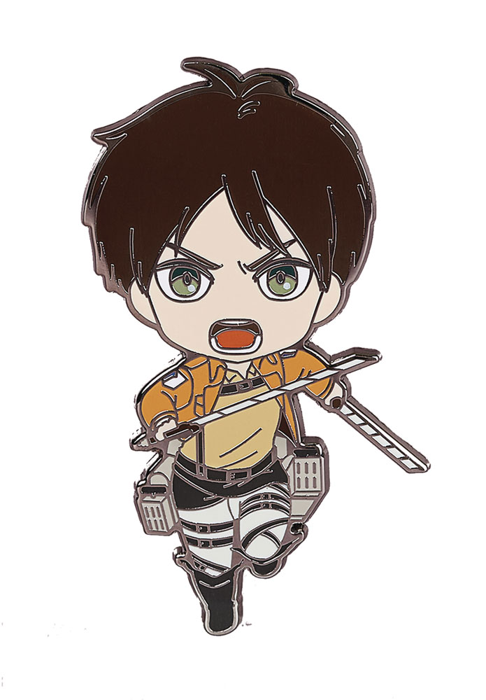 Attack On Titan Eren Yeager Nendoroid Pin - Westfield Comics