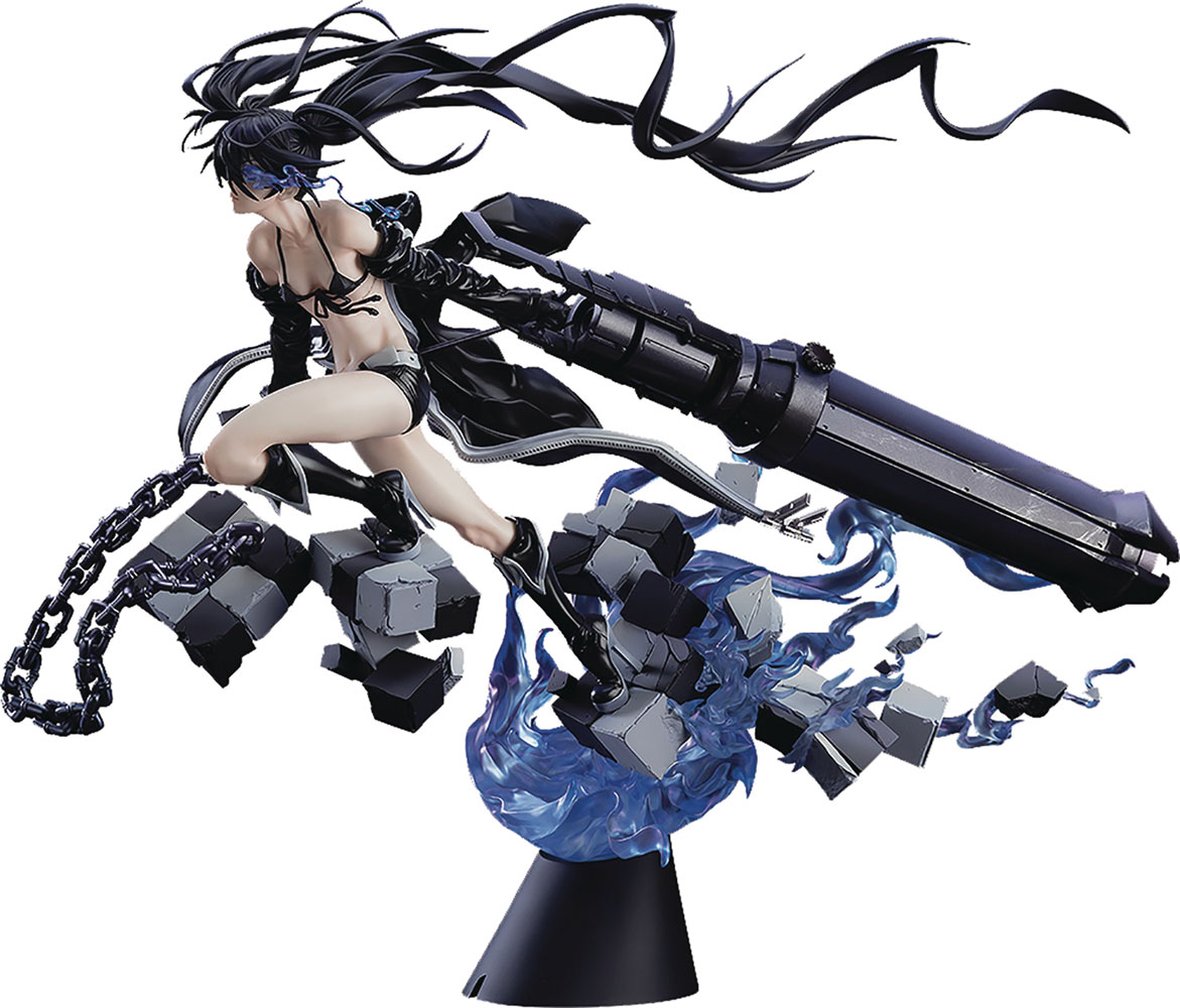 Image: Black Rock Shooter Hxxg ed. /7 PVC Figure  - Max Factory