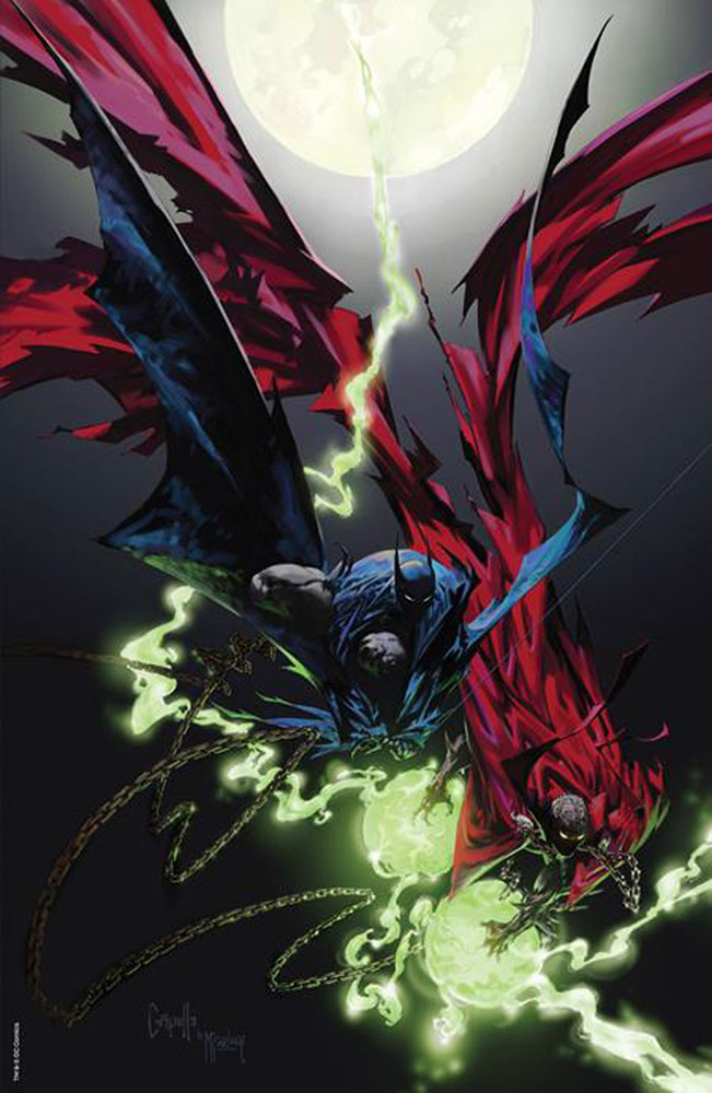Image: Batman / Spawn #1 (cover J cardstock - Capullo & McFarlane Glow-in-the-Dark) - DC Comics