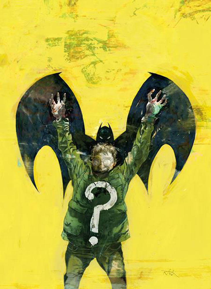 Image: Riddler: Year One #2 (cover D incentive 1:50 cardstock - Kent Williams) - DC - Black Label