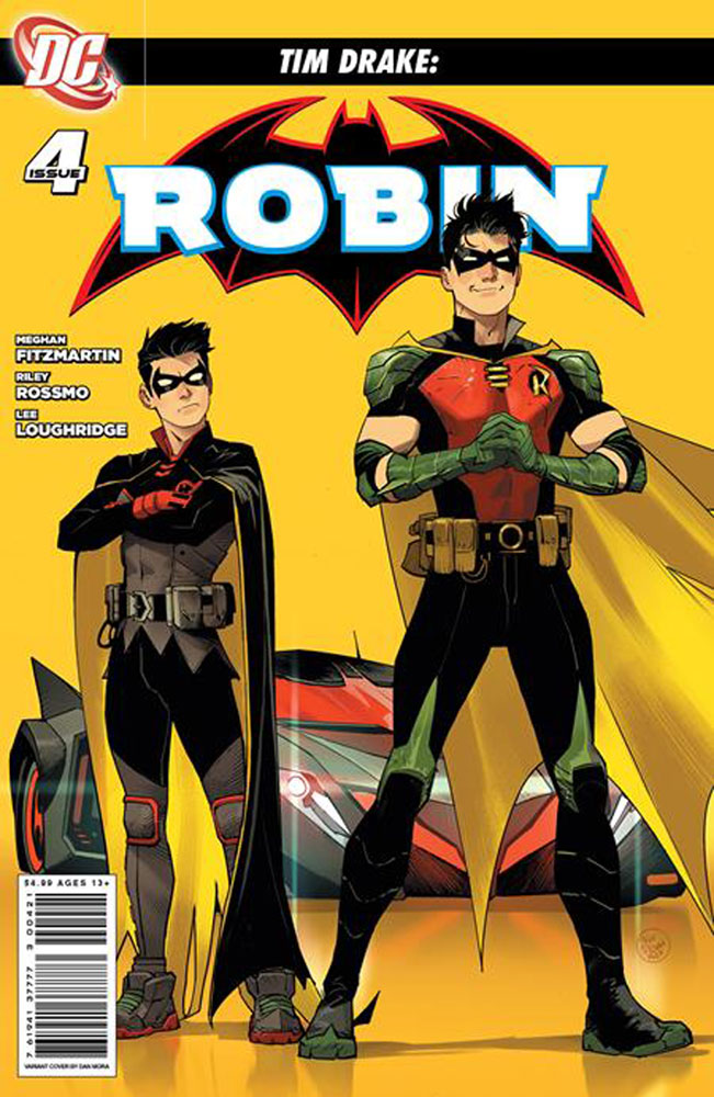 Image: Tim Drake: Robin #4 (cover B cardstock - Dan Mora) - DC Comics