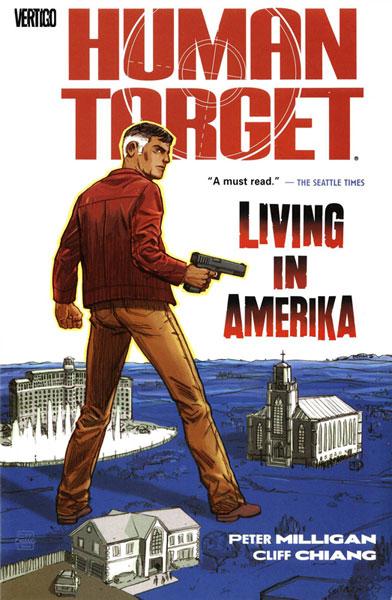 Image: Human Target: Living in Amerika SC  - DC Comics