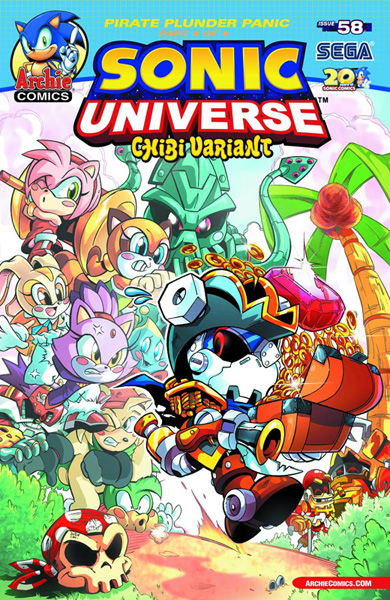 Sonic Universe #58 (Chibi variant cover) - Westfield Comics