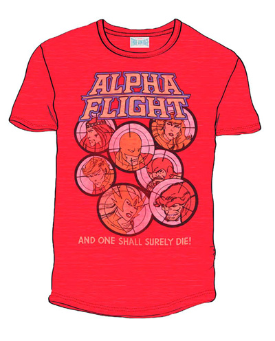 Alpha flight shop t shirt