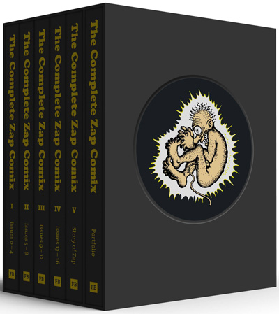 Image: Complete Zap Comix Sl  [icased Set HC - Fantagraphics Books