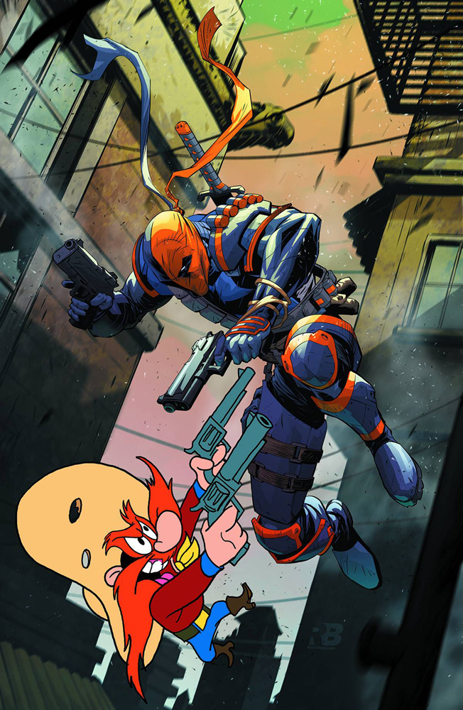 Image: Deathstroke #12 (DCU Looney Tunes variant cover) - DC Comics