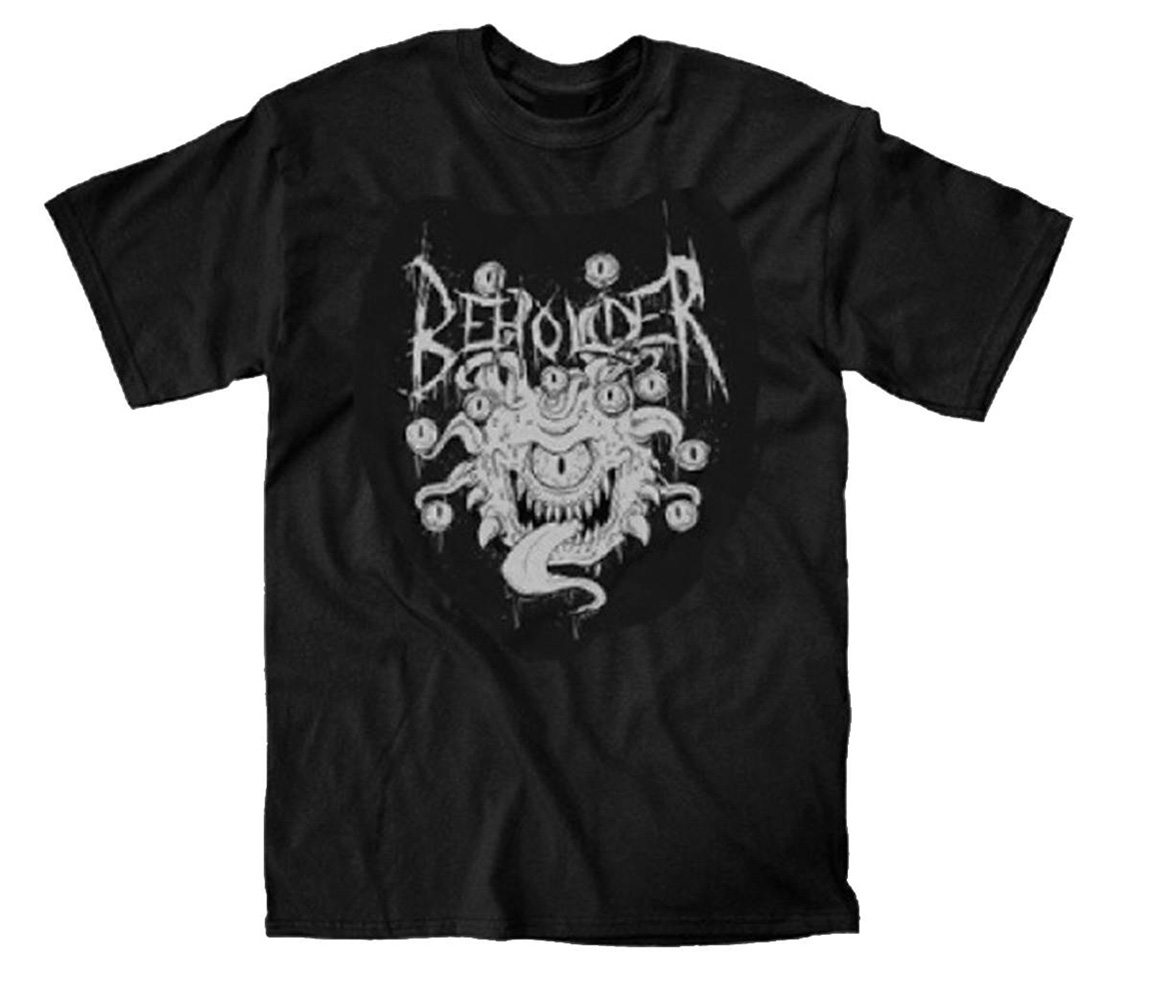 Dungeons & Dragons T-Shirt: Beholder Metal [Black] (S) - Westfield Comics