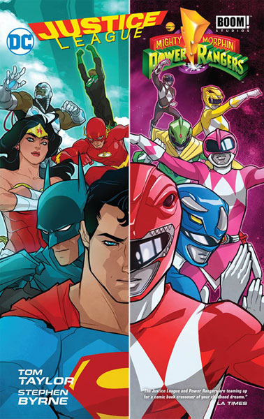 Image: Justice League / Power Rangers HC  - DC Comics