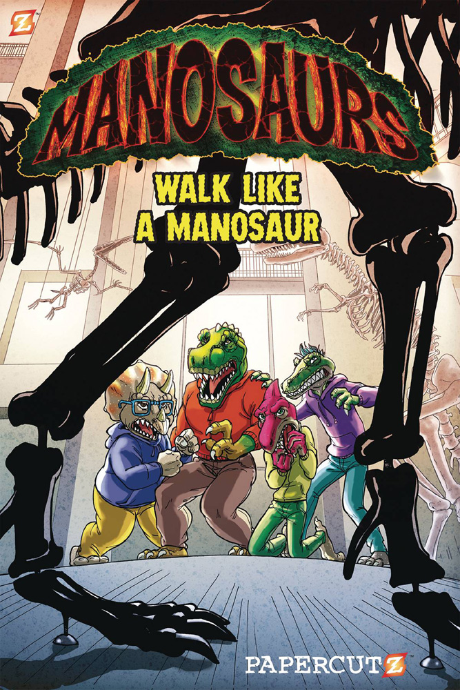 Image: Manosaurs Vol. 01 HC  - Papercutz