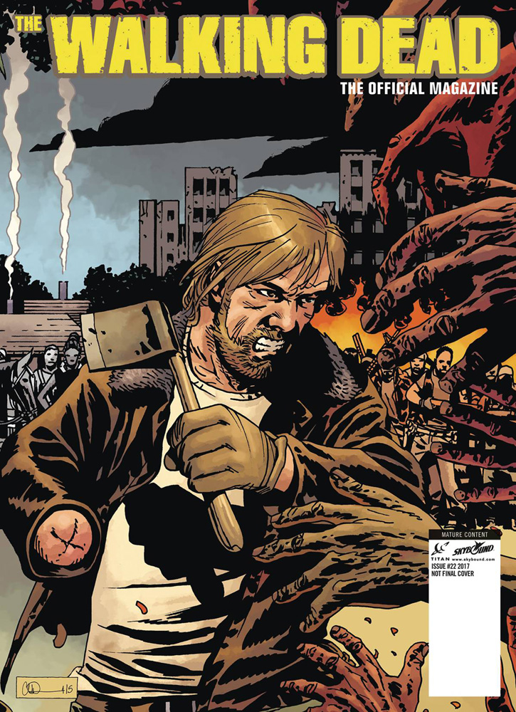 Image: Walking Dead Magazine #22 (Diamond exclusive cover) - Titan Comics