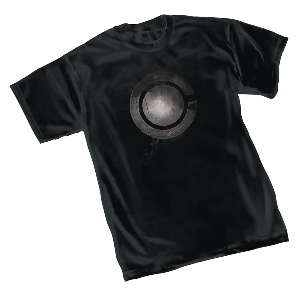 Image: Justice League T-Shirt: Cyborg Symbol  (S) - Graphitti Designs